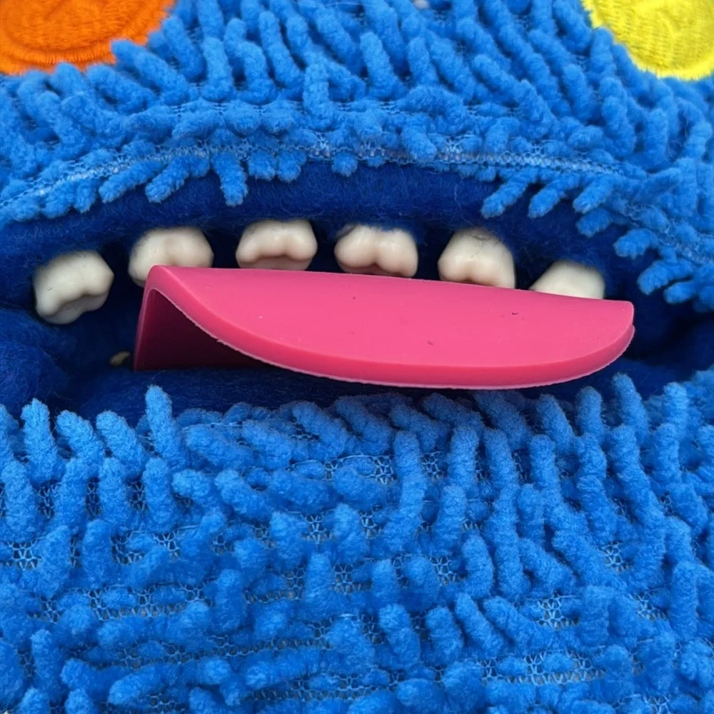 Fuggler Oogah Boogah Blue Plush‎ Dog Toy Squeaker NWT Funny Ugly
