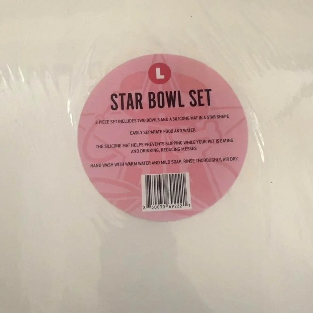 Discontinued Jeffree Star Pet Star Bowl Set Large RARE Brand New Factory Sealed‎