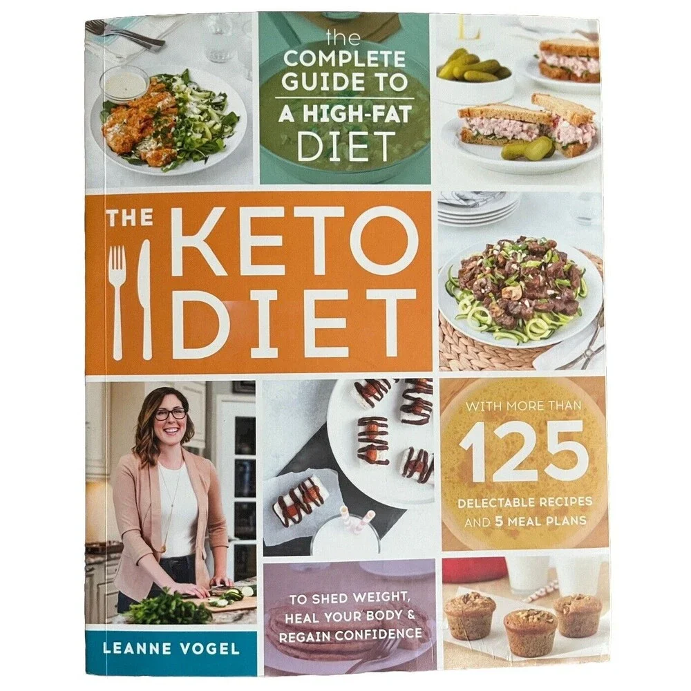 Keto Diet Cookbook Complete Guide to a High Fat Diet 125 Recipes 5‎ Meal Plans