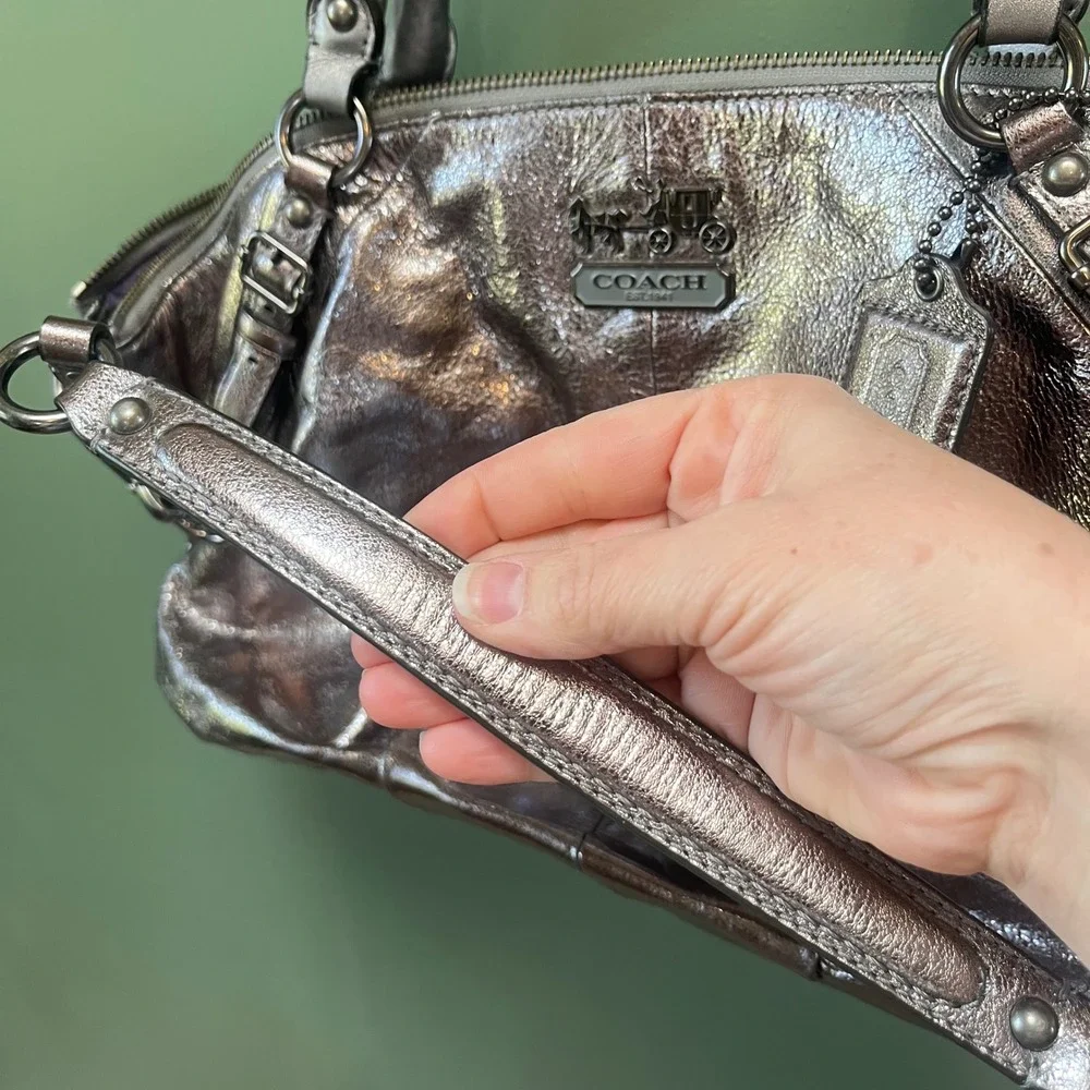 Coach madison metallic