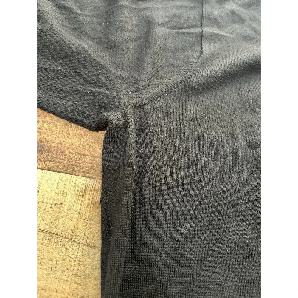 PETER MILLAR‎ CROWN SOFT CREW NECK SWEATER MEN XXL MERINO WOOL/SILK BLK (2133)