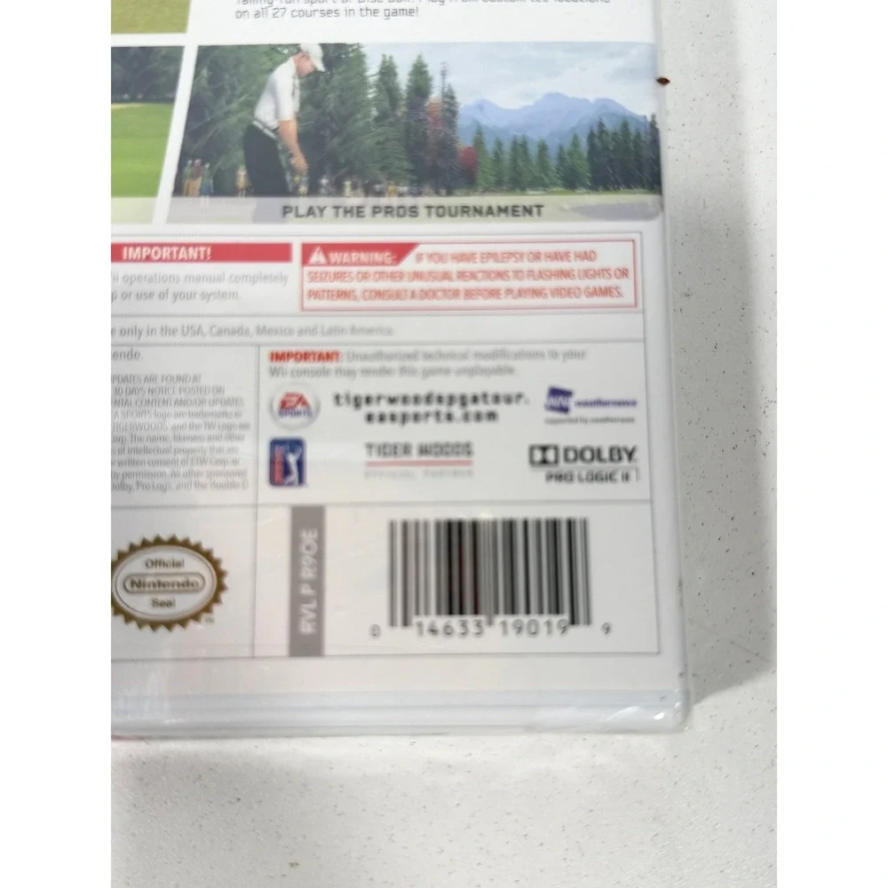 Nintendo tiger woods