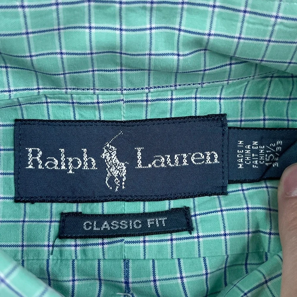 Ralph Lauren plaid gingham