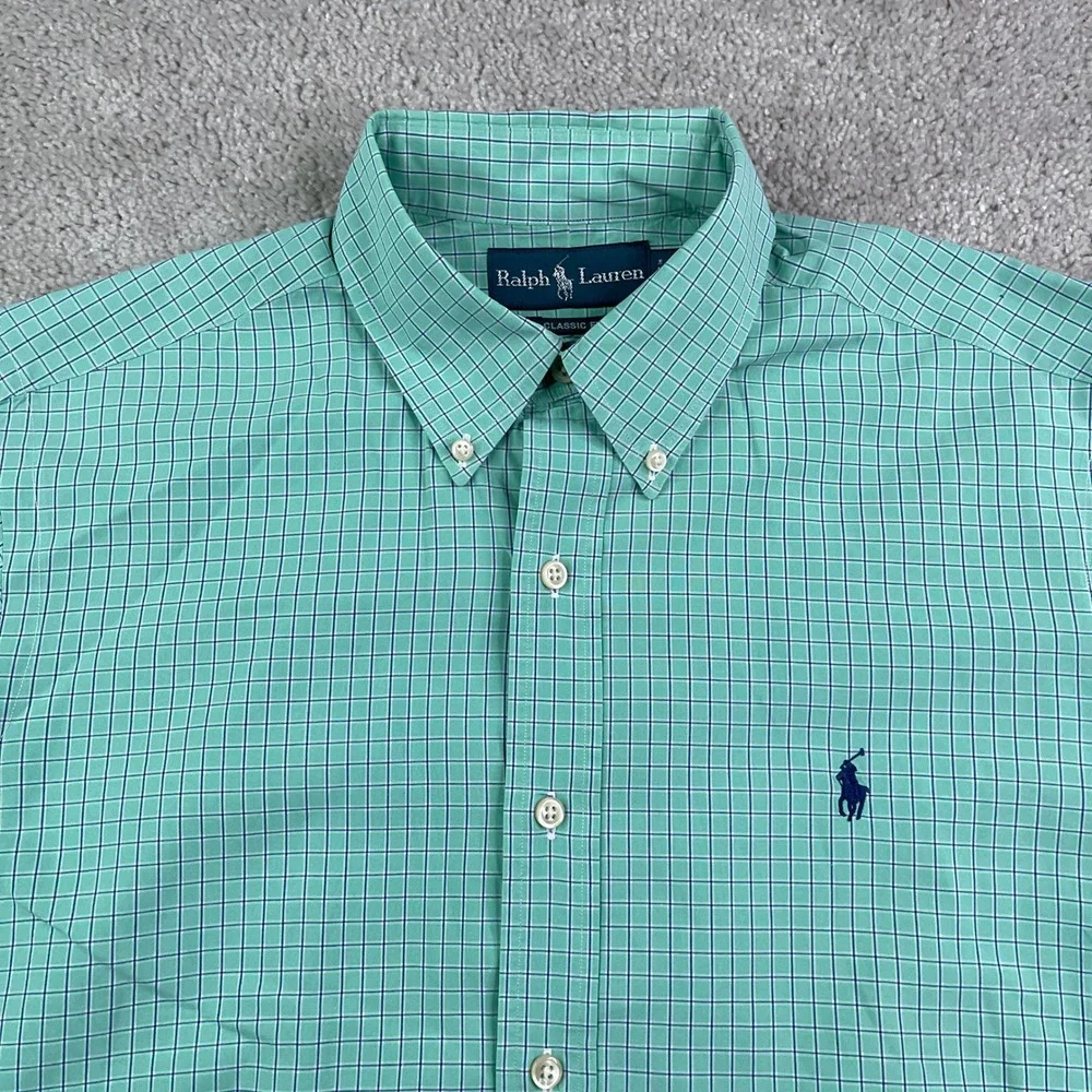 Ralph Lauren plaid gingham
