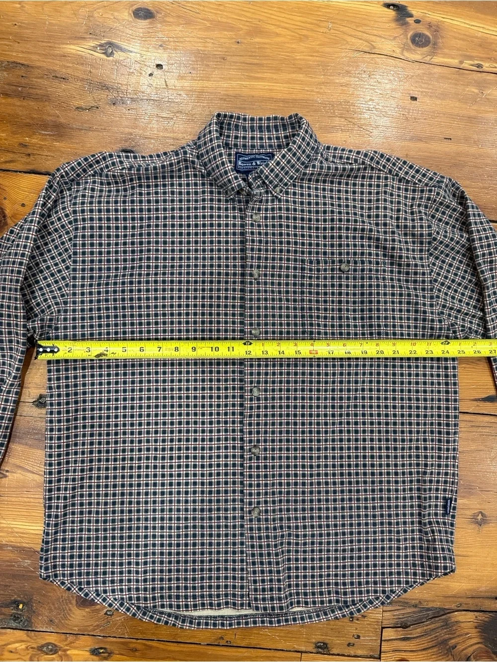 Bowen & Wright classic plaid