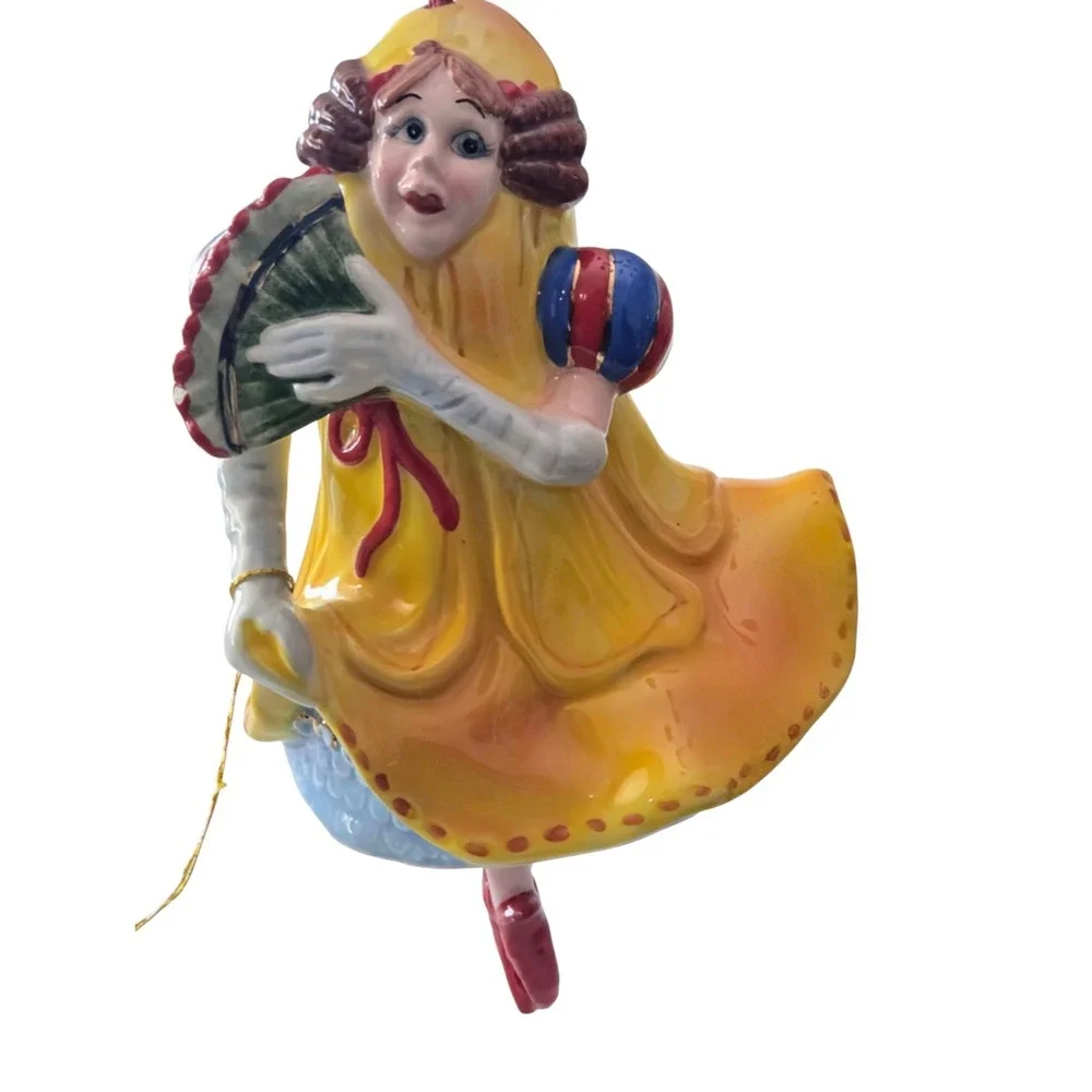 Vanmark Belle of the‎ Ball Christmas Tree Ornament Lazy Wizard Blue Sky Charmers