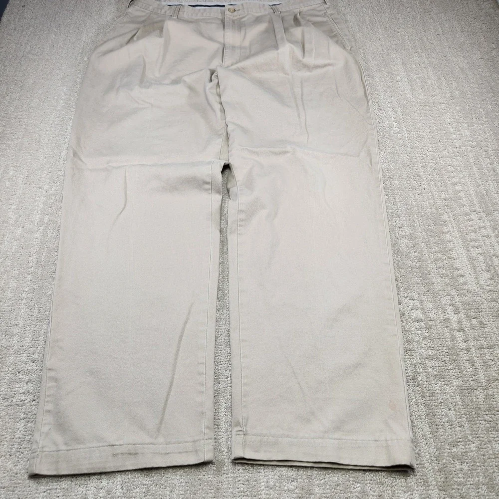 Vintage‎ Polo Ralph Lauren Pants Men 38x32 READ* High Rise Pleated Baggy Trouser
