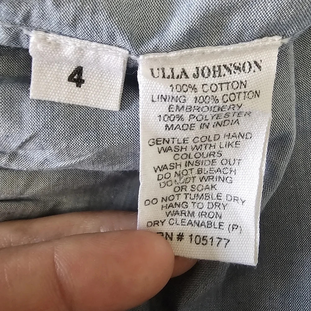 Ulla Johnson 100% johnson