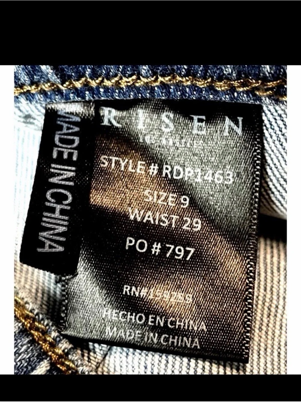Risen Los Angeles relaxed fit
