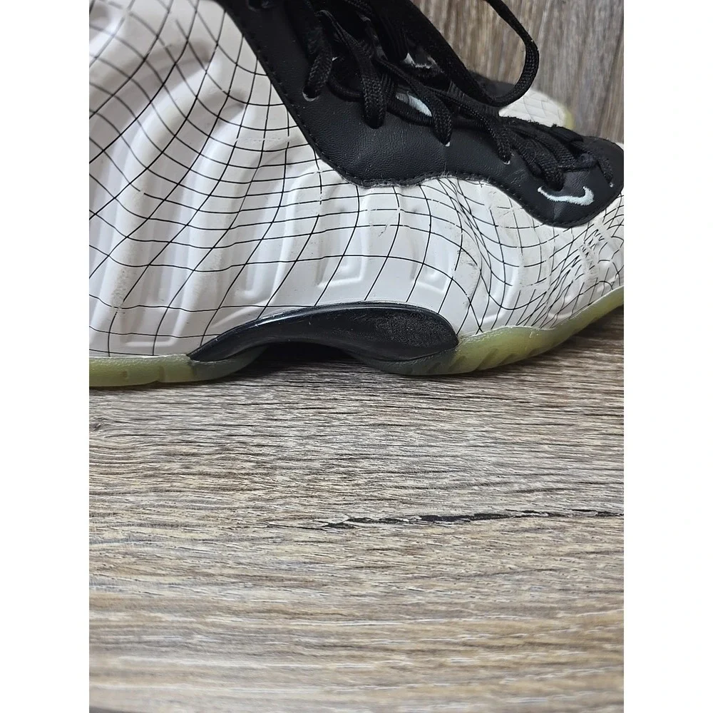 Nike‎ Little Posite One Foamposite warped Grid GS CW1596-005 4.5y