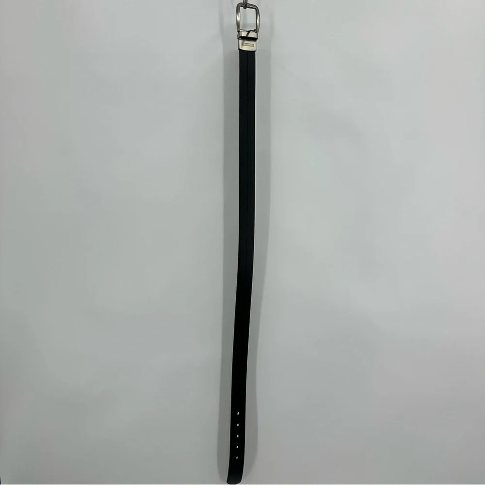 Fossil leather belt