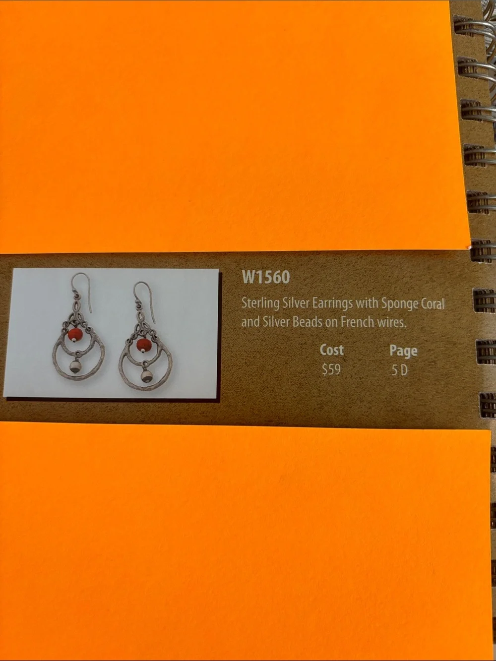 Silpada .925 Sterling Silver Earring Single Replacement W1560