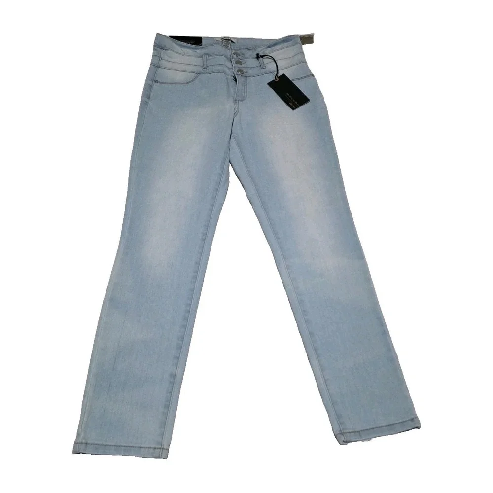 Refuge Skinny Jeans High Rise Women's Size 8 Stretch Light Wash‎ DENIM NWT