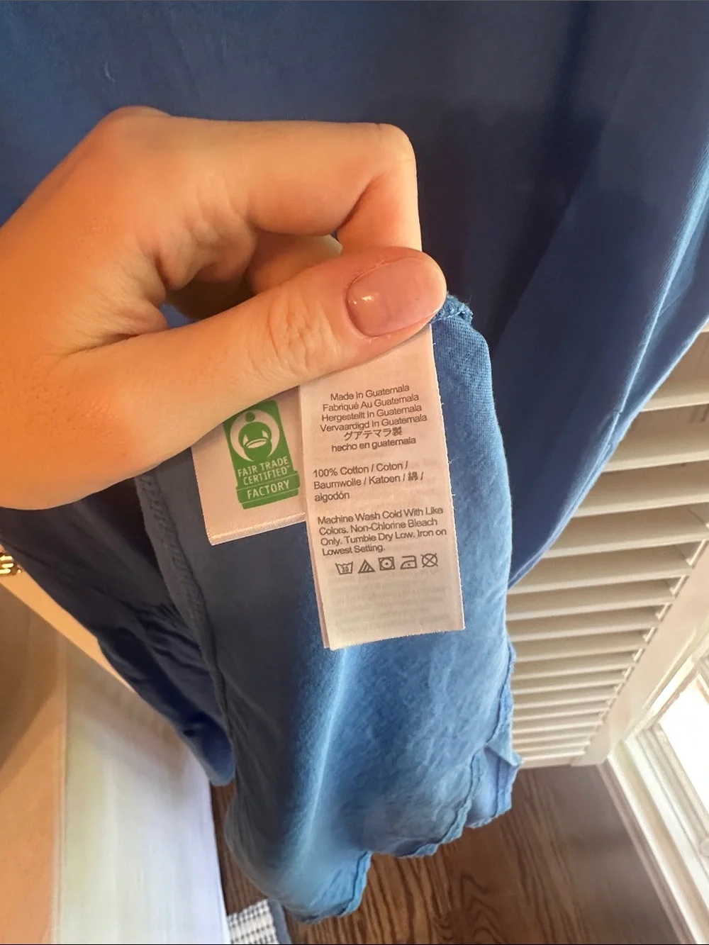 J. Crew soft blue