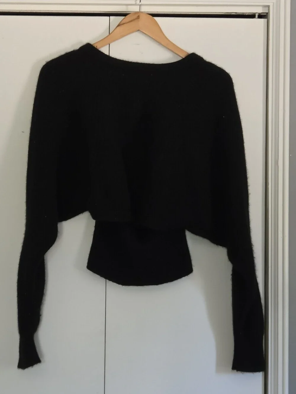 NAADAM neckline knit cardigan