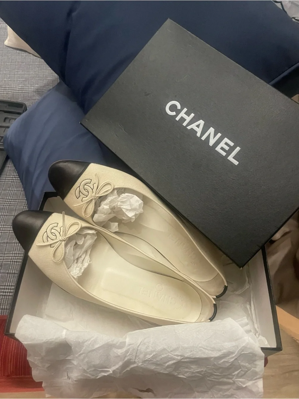 CHANEL classic ballerina