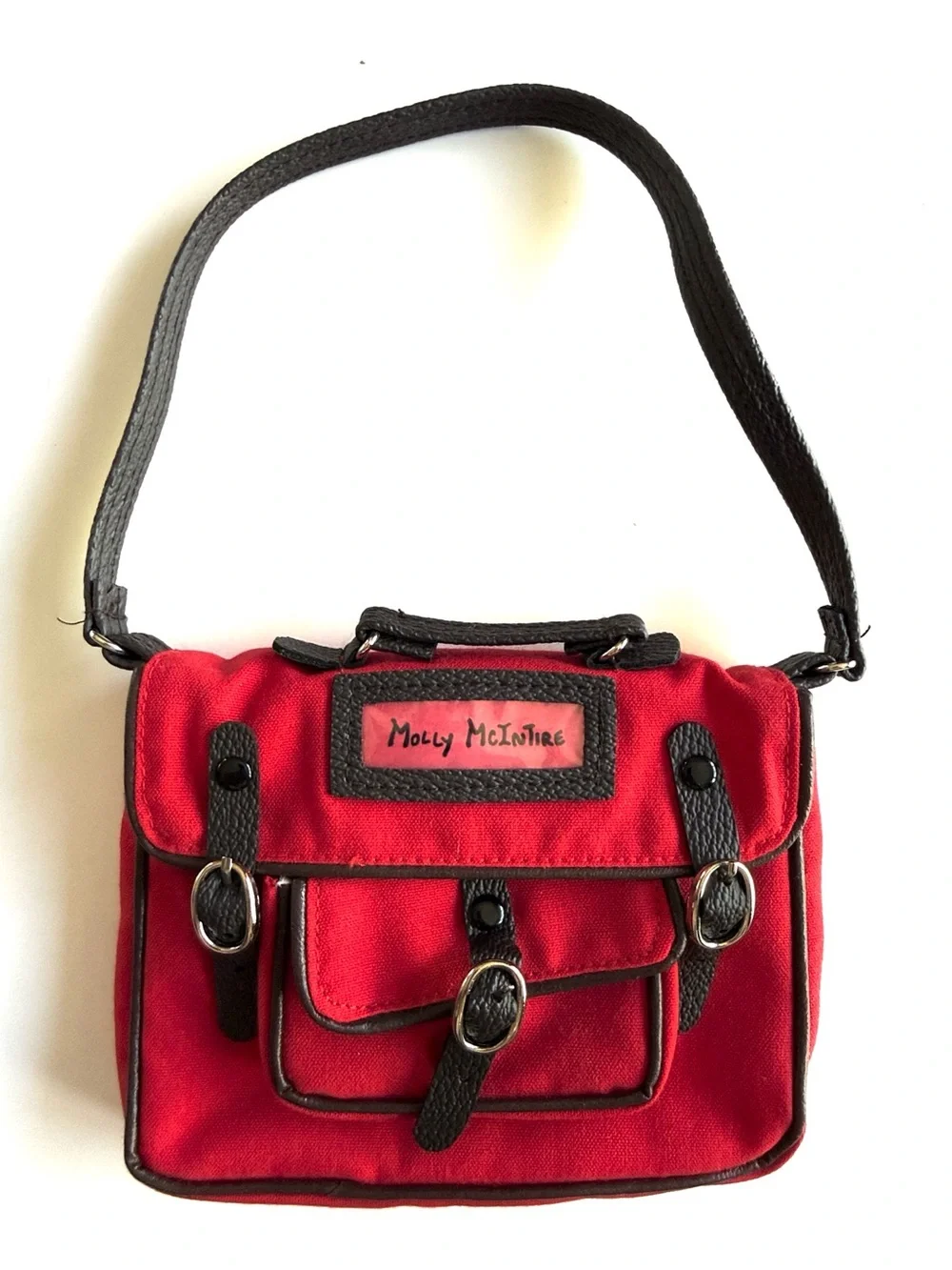 Pleasant Company American Girl Doll Molly McInTire red schoolbag 1996