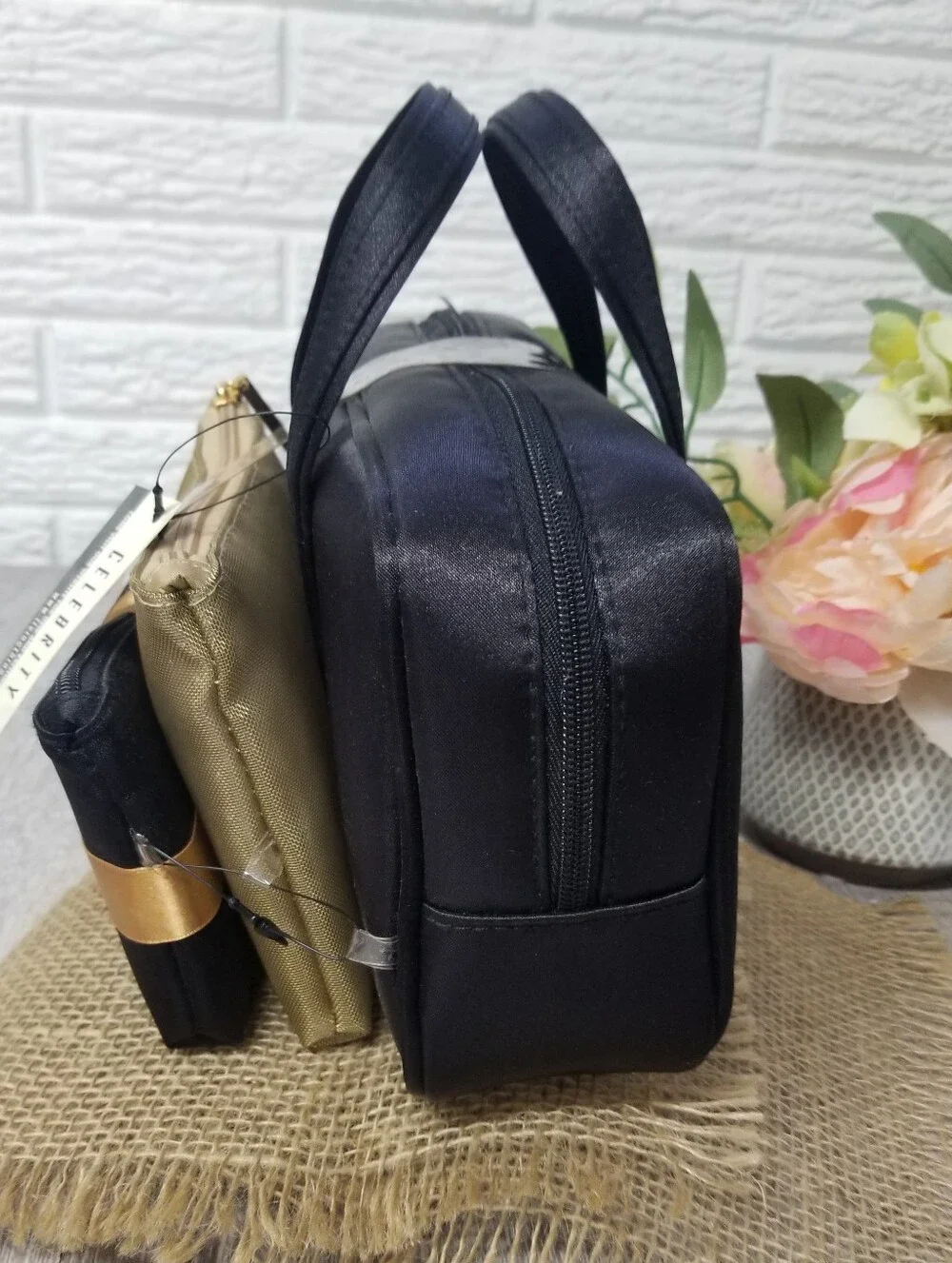 Celebrity Brand Cosmetics Bag Trio