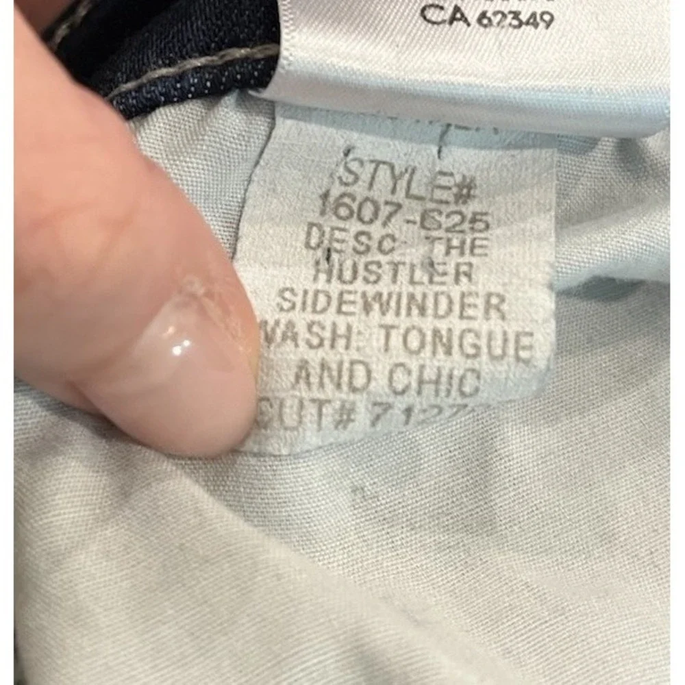 Mother The‎ Hustler Sidewinder Tongue and Chic Women's Jeans Size 32