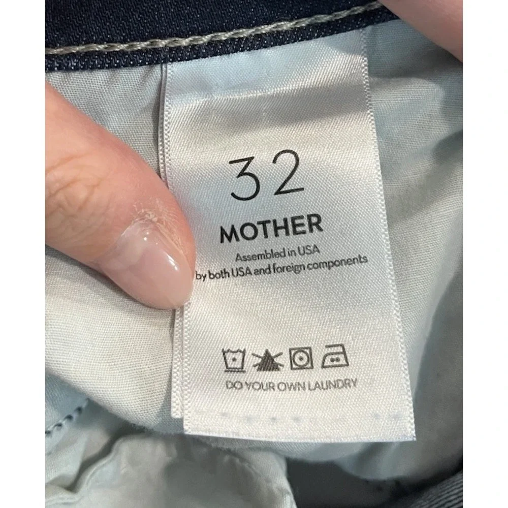 Mother The‎ Hustler Sidewinder Tongue and Chic Women's Jeans Size 32