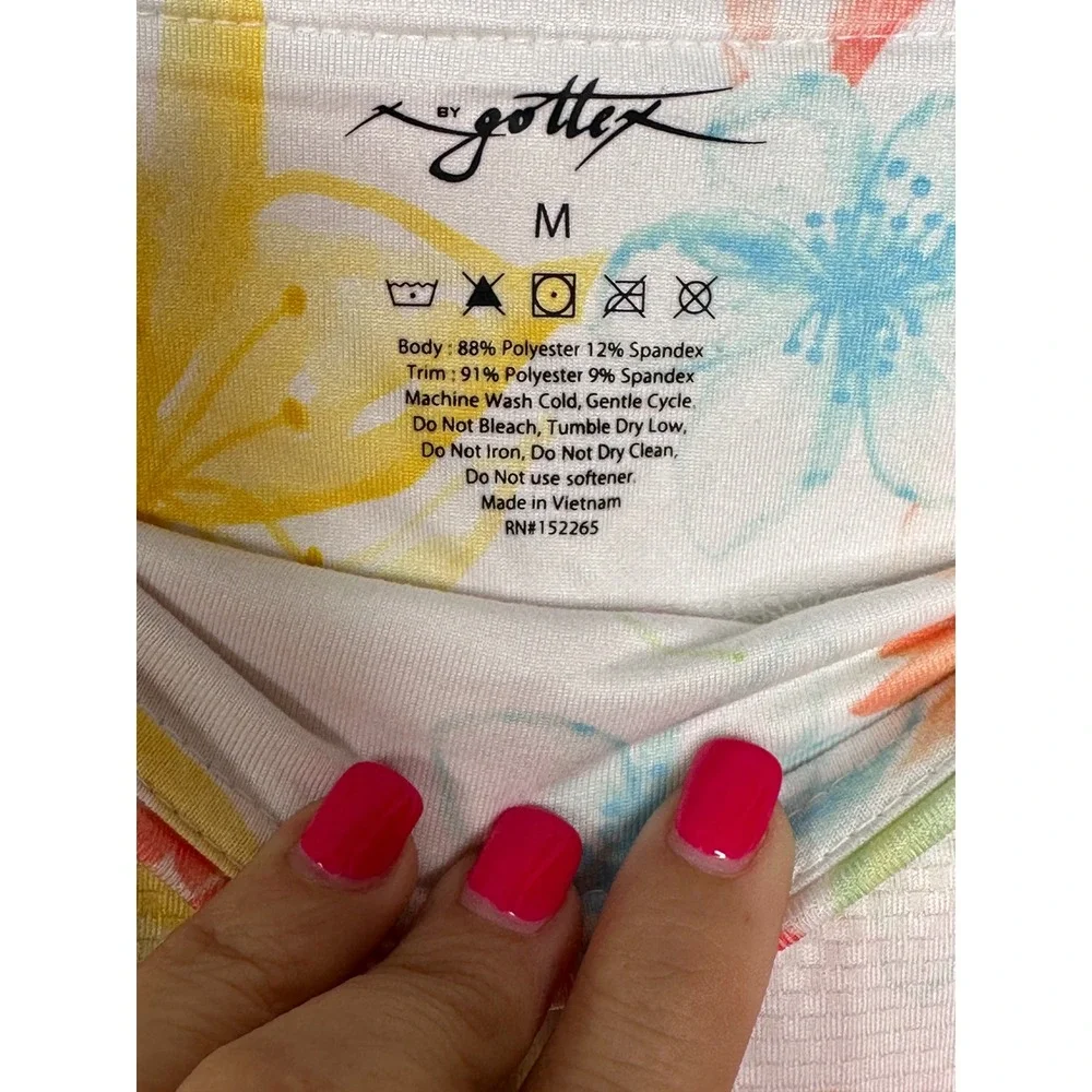 Gottex vibrant floral