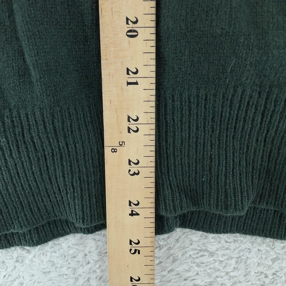 Vtg Woodstock International by Bernard Sweater Mens M Green Lambswool Cardigan‎
