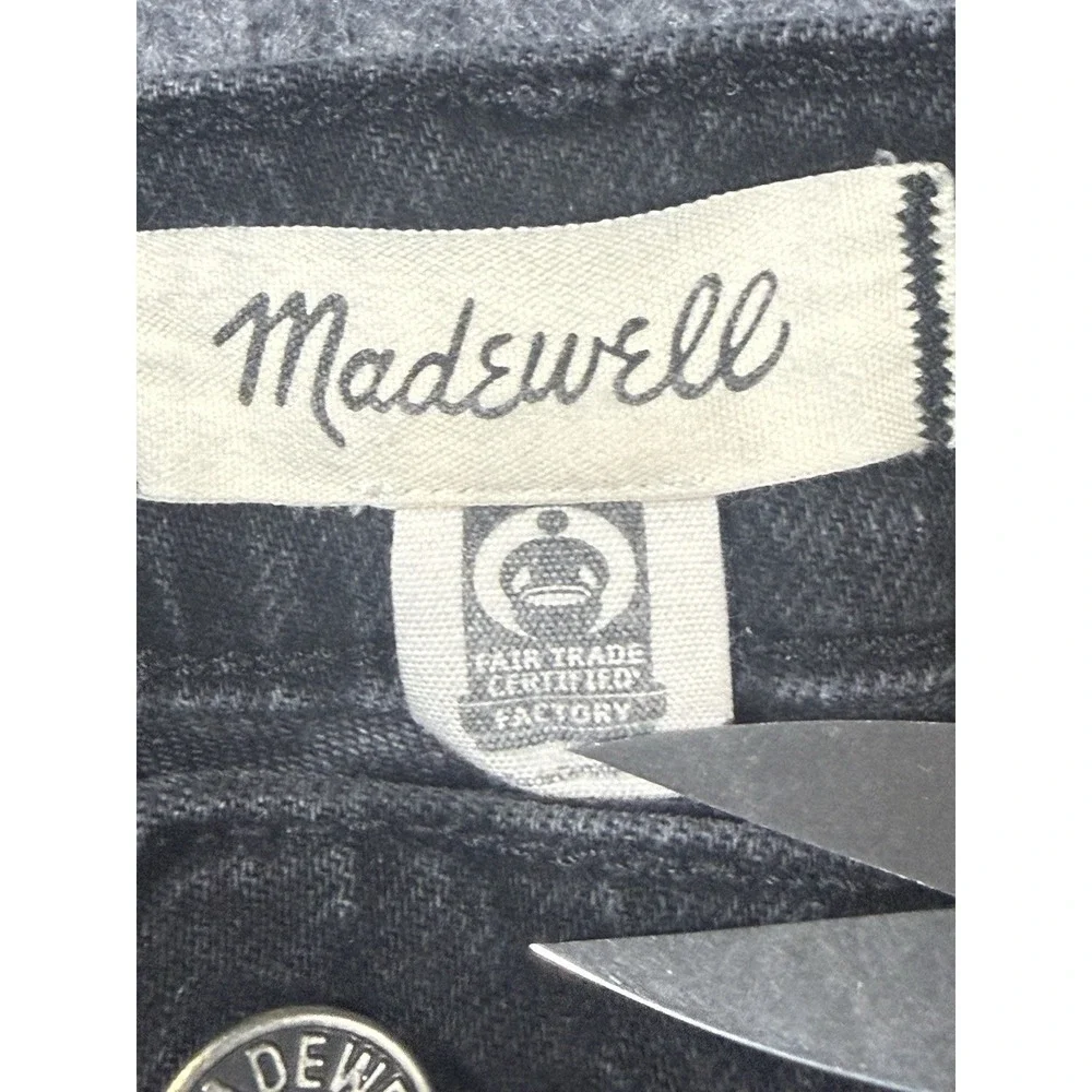 Madewell black denim