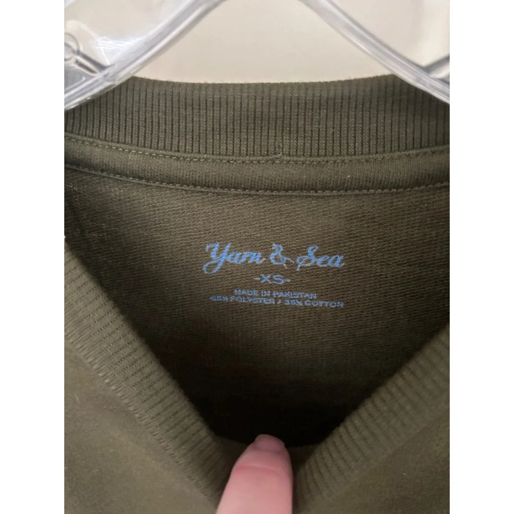 Yarn & Sea olive green