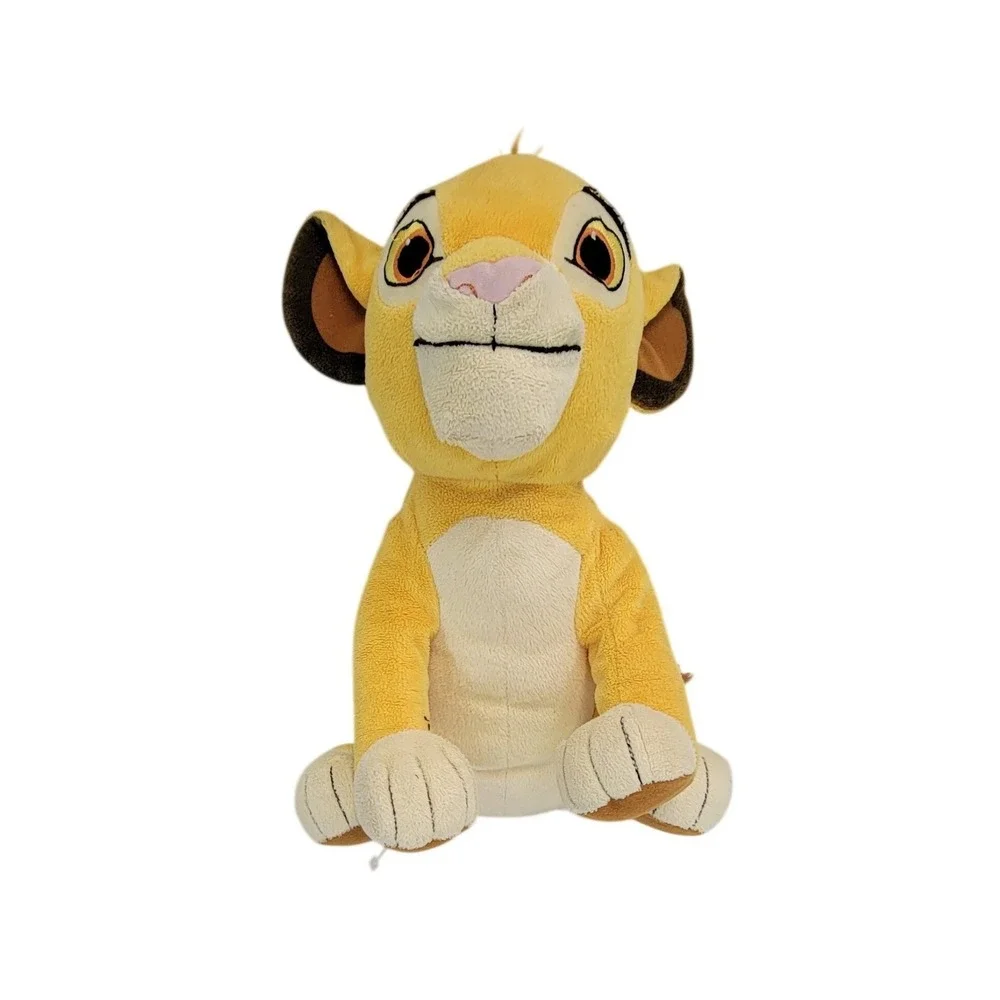 Disney The‎ Lion King Simba Plush Stuffed Animal Yellow Soft Toy