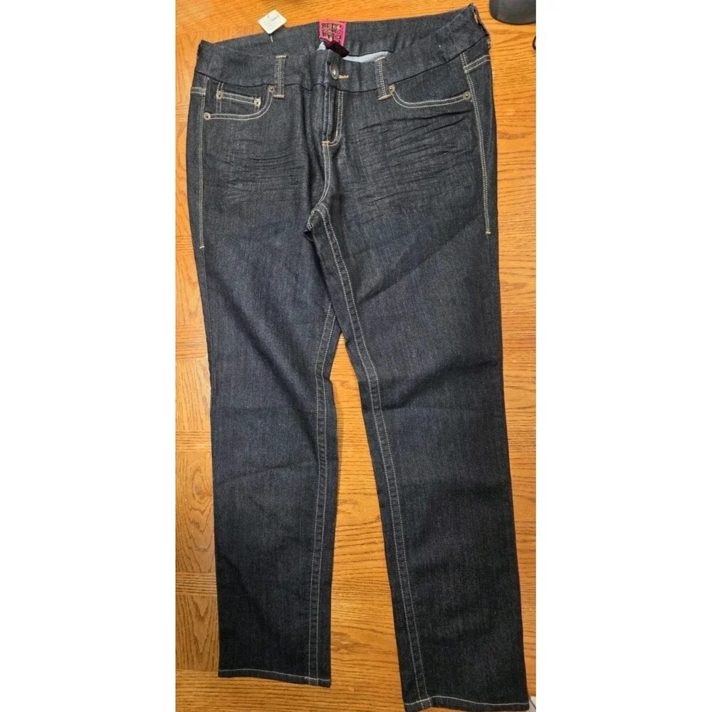 Torrid Dark Blue Denim Jeans Women's Size 16 Straight Leg