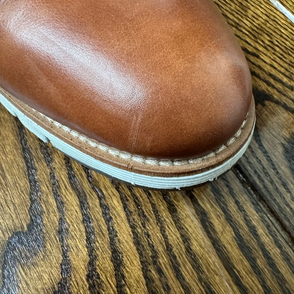 Johnston & Murphy Men's Brown Leather Shoe, Size 13