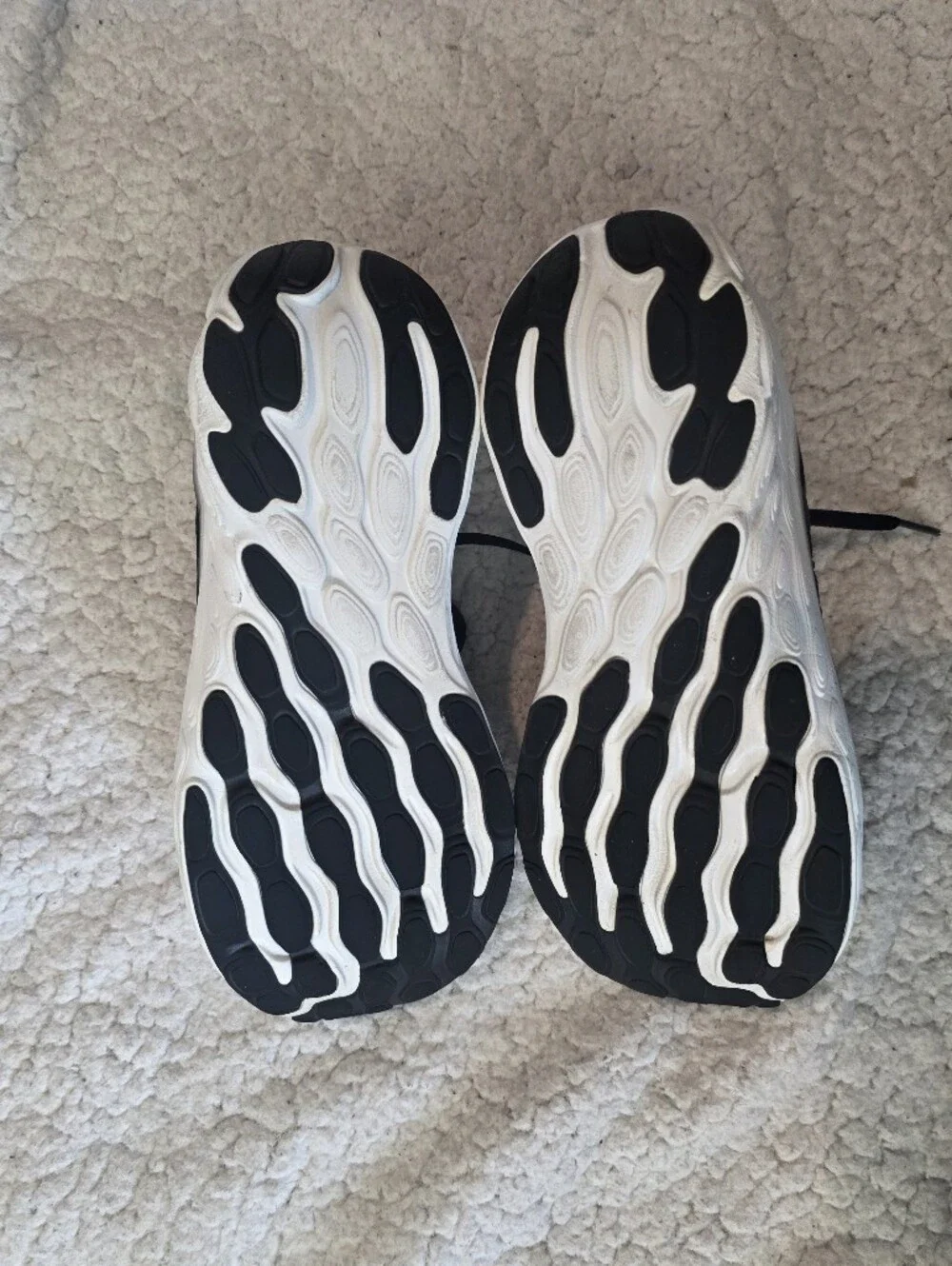 New Balance Fresh Foam X 1080 v13 Black White Running Shoes Women's Size 7.5