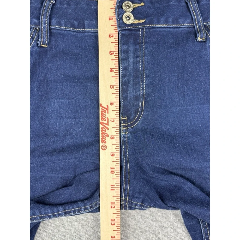 Hydraulic Women's Dark Wash Stretch Jeans Size 22W Plus Size Straight Leg