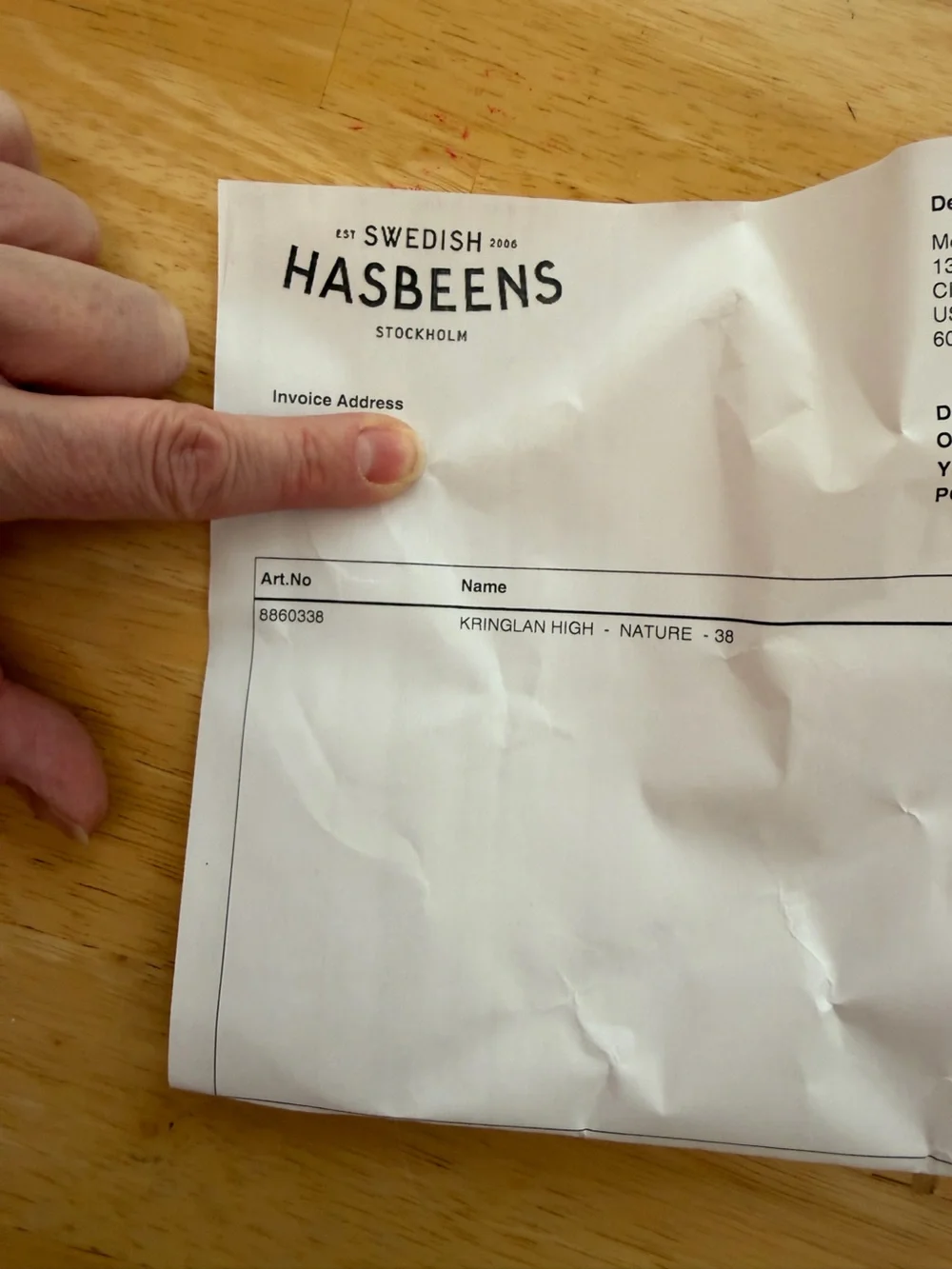 Swedish Hasbeens classic braided