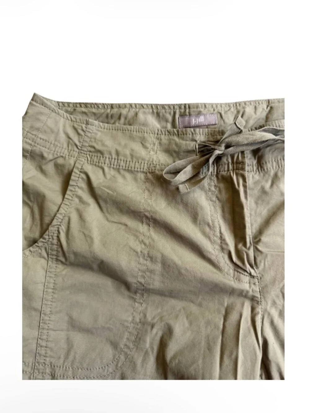 J. Jill tan cropped