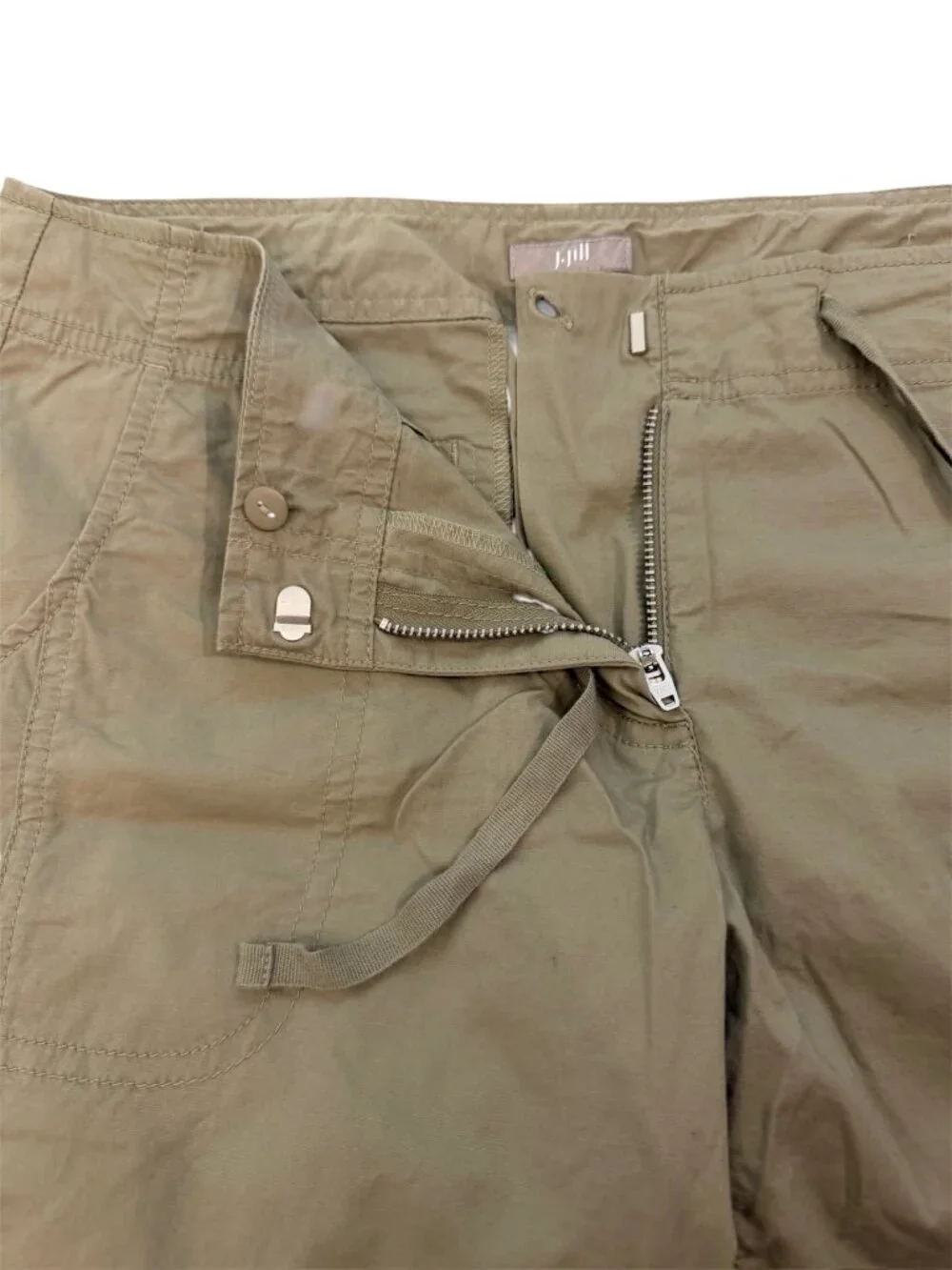 J. Jill tan cropped