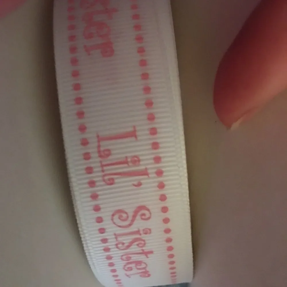 5/$24 grosgrain Ribbon 7/8” NEW 5 yards Lil sister