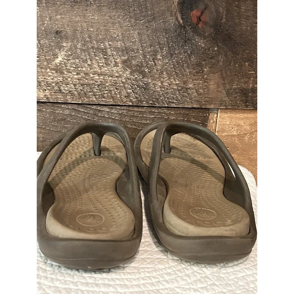 CROCS these brown