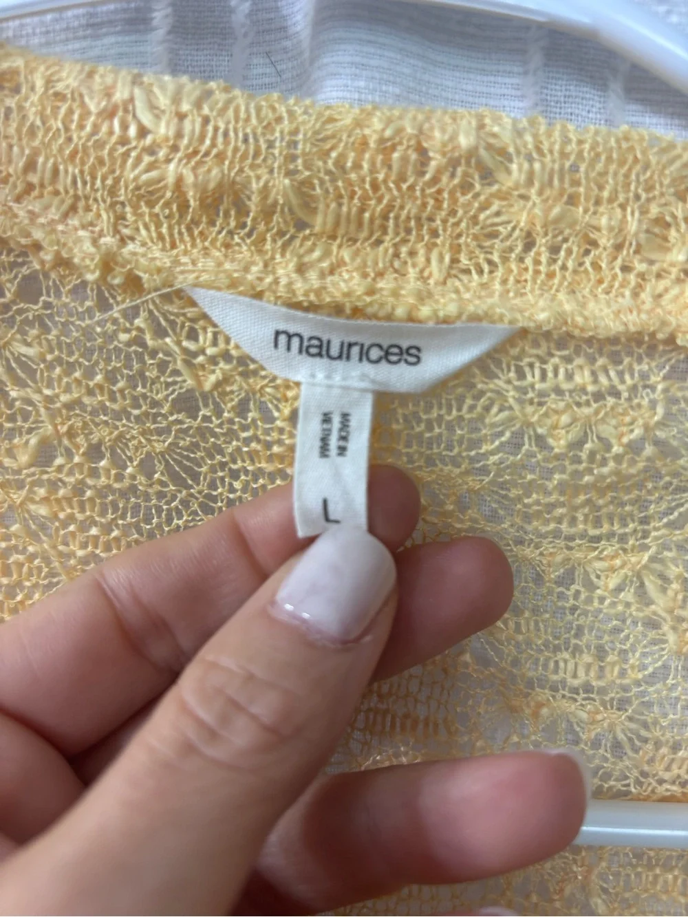 Maurices open front