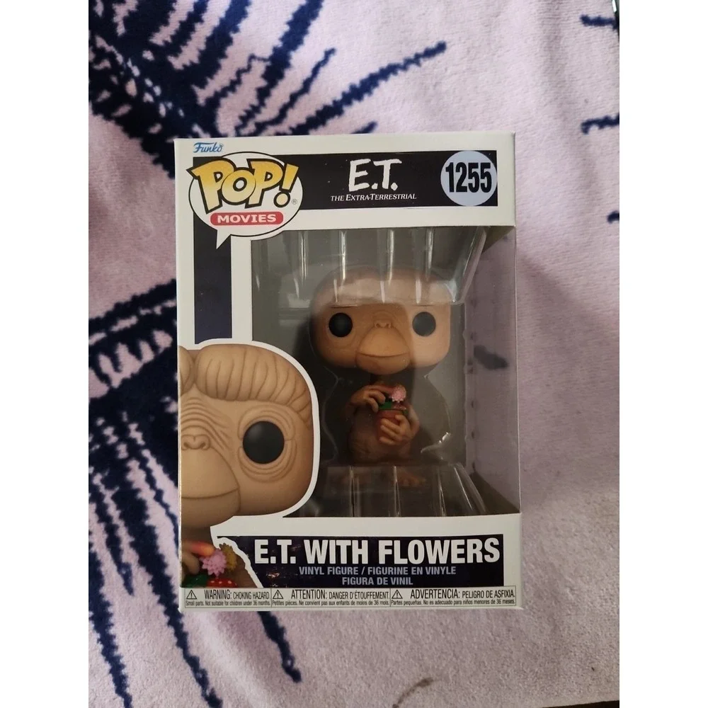 Funko Pop! Vinyl: E.T. the Extra-Terrestrial - E.T. With Flowers #1255 New PP