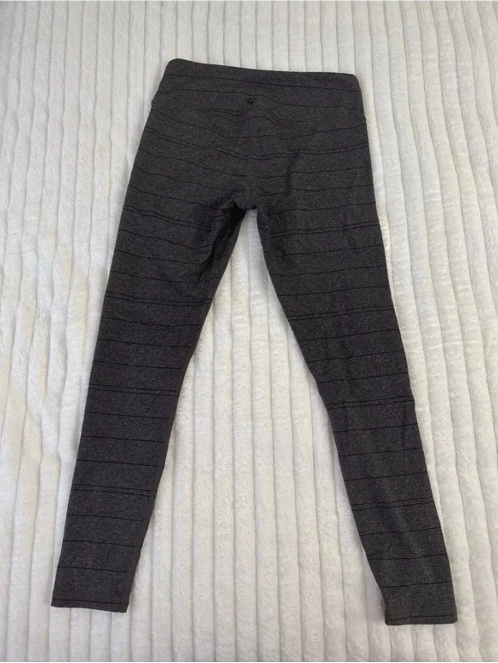 Prana Women's Gray Striped Leggings