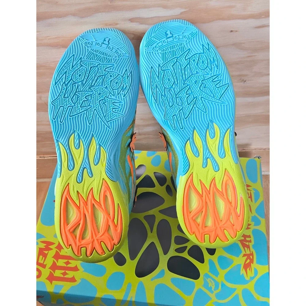 Puma MB.04 Scooby-Doo Mens Basketball Shoes Aquatic Lime 310776-01 Size 12