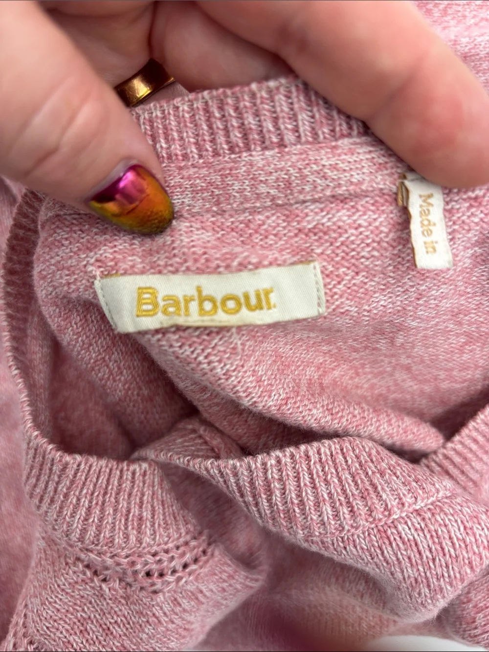 Barbour nwot 100%
