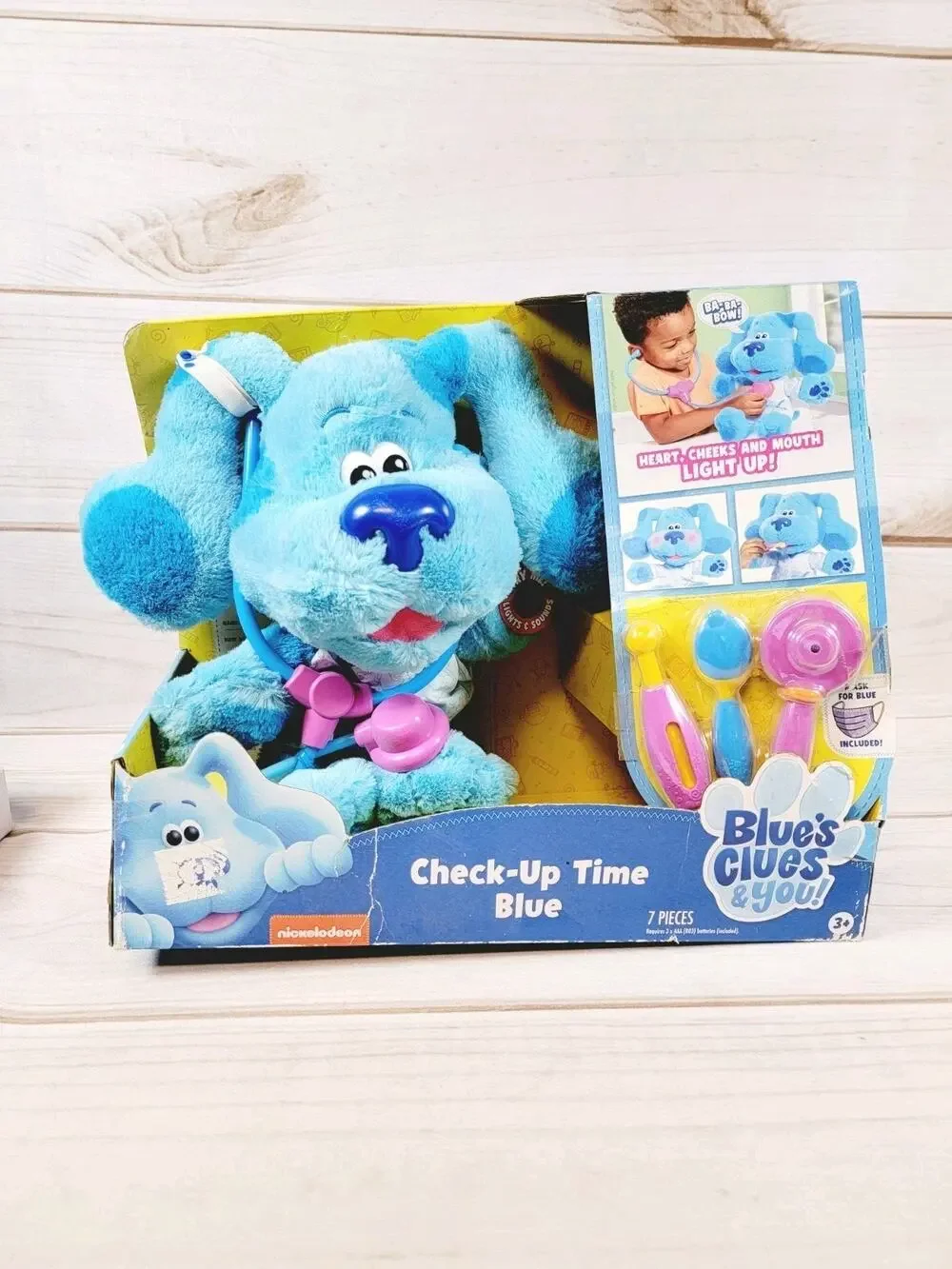 Nickelodeon Just Play Blue's Clues & You Check-Up Time Playset New Old Stock