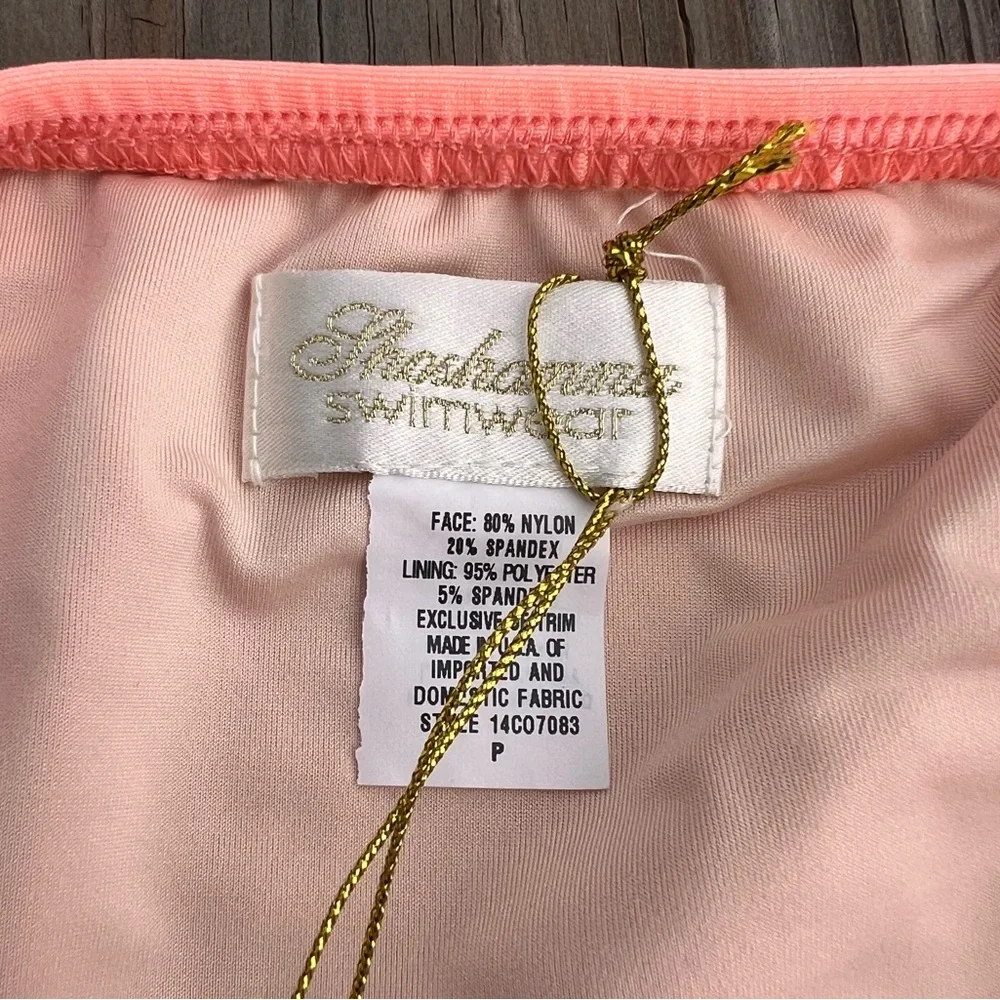 - Shoshanna Sz S Coral Hipster Swim Bottom! NEW!