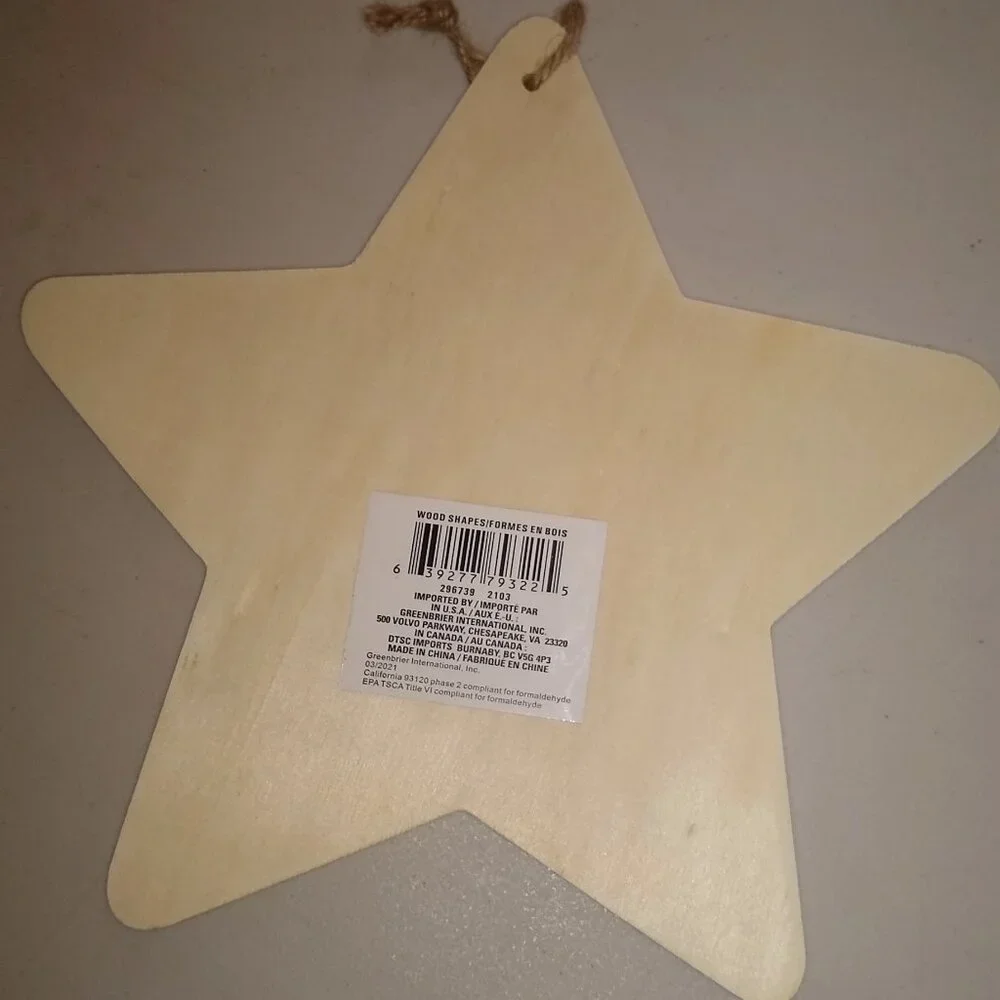 N/A wooden craft