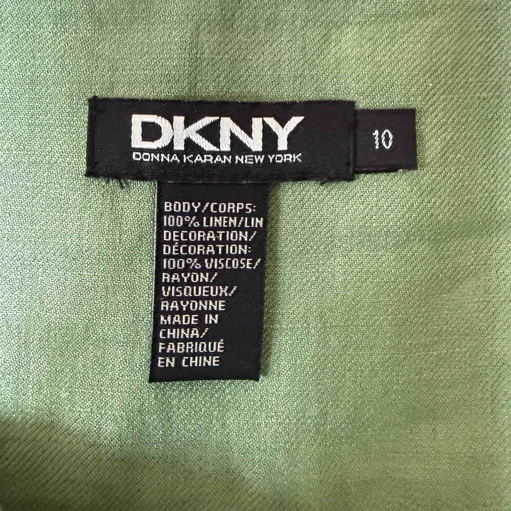 Donna Karan green any parties