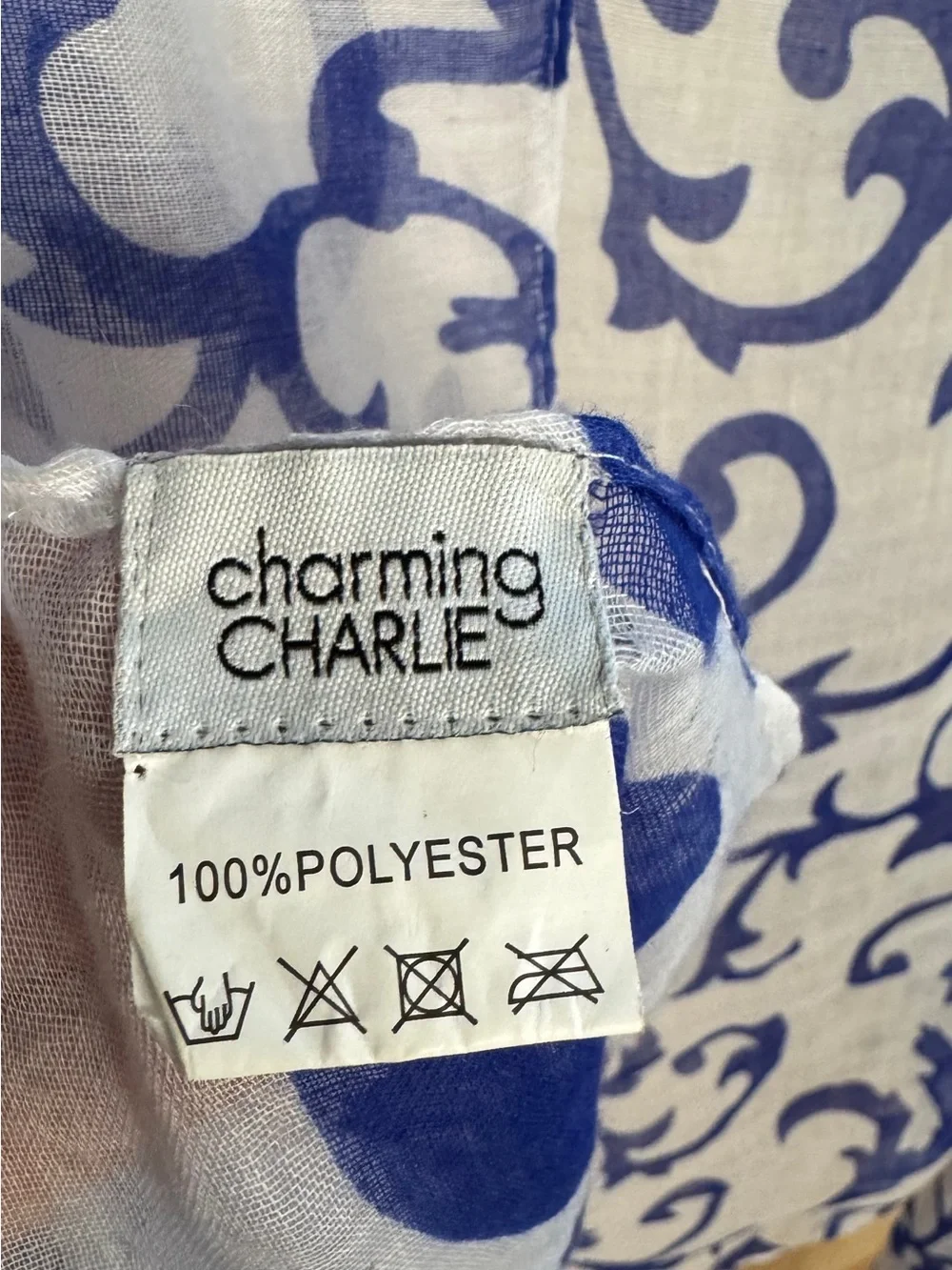 Charming Charlie sheer lightweight