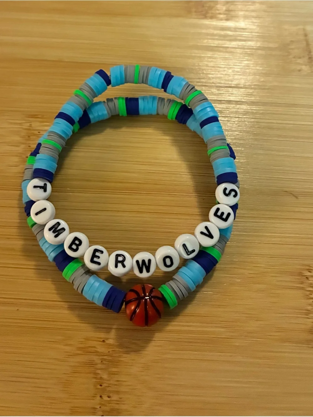 Handmade beaded bracelet
