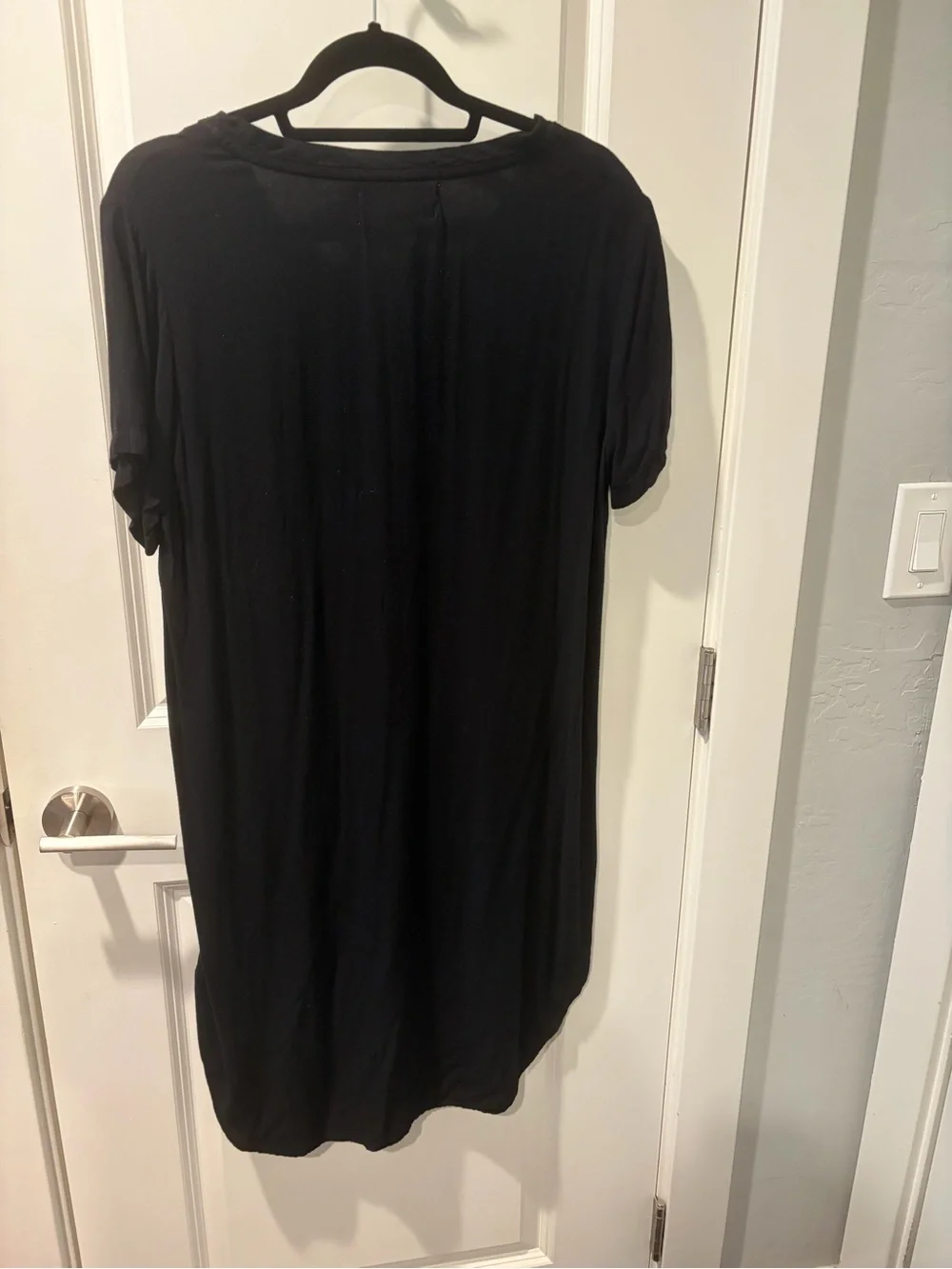 Anthropologie cloth & stone Black Tunic Dress | Size Medium |